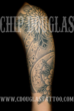 black and grey sleeve tattoos for men black and grey flower tattoos